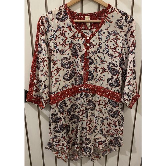 Raga Romper Floral Size S NWT - Picture 1 of 6